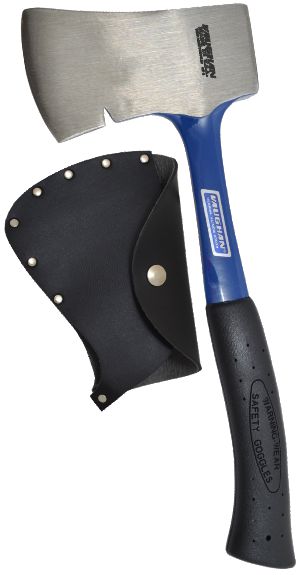 AS1-1/4 Solid Steel Camp Axe With Sheath 33402
