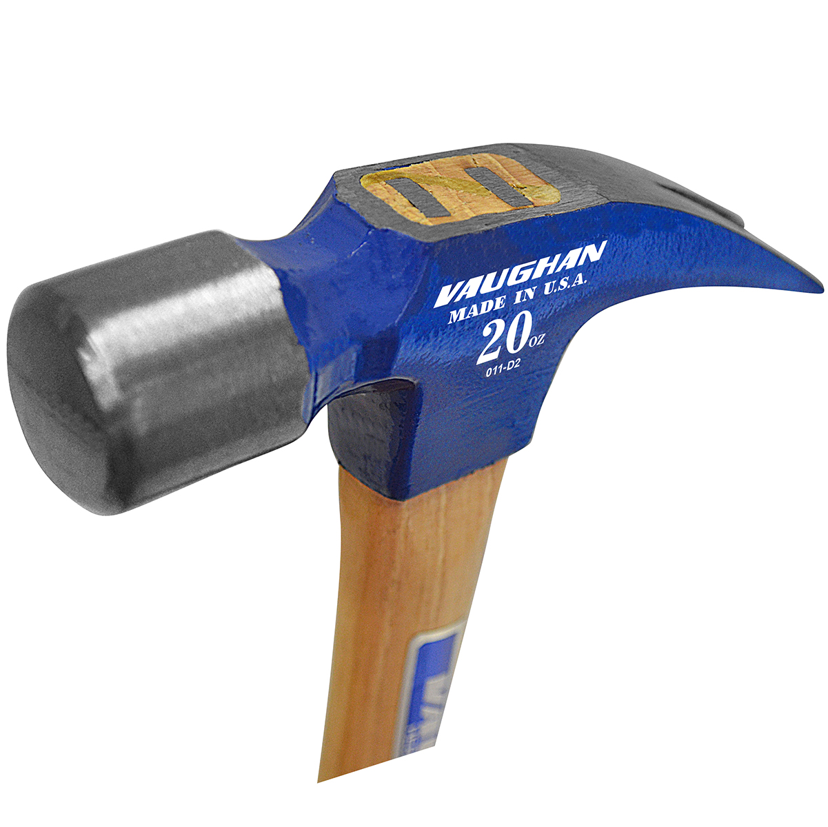 Vaughan 999 20-Ounce Professional Framing Hammer White Hickory Han Smooth Face 